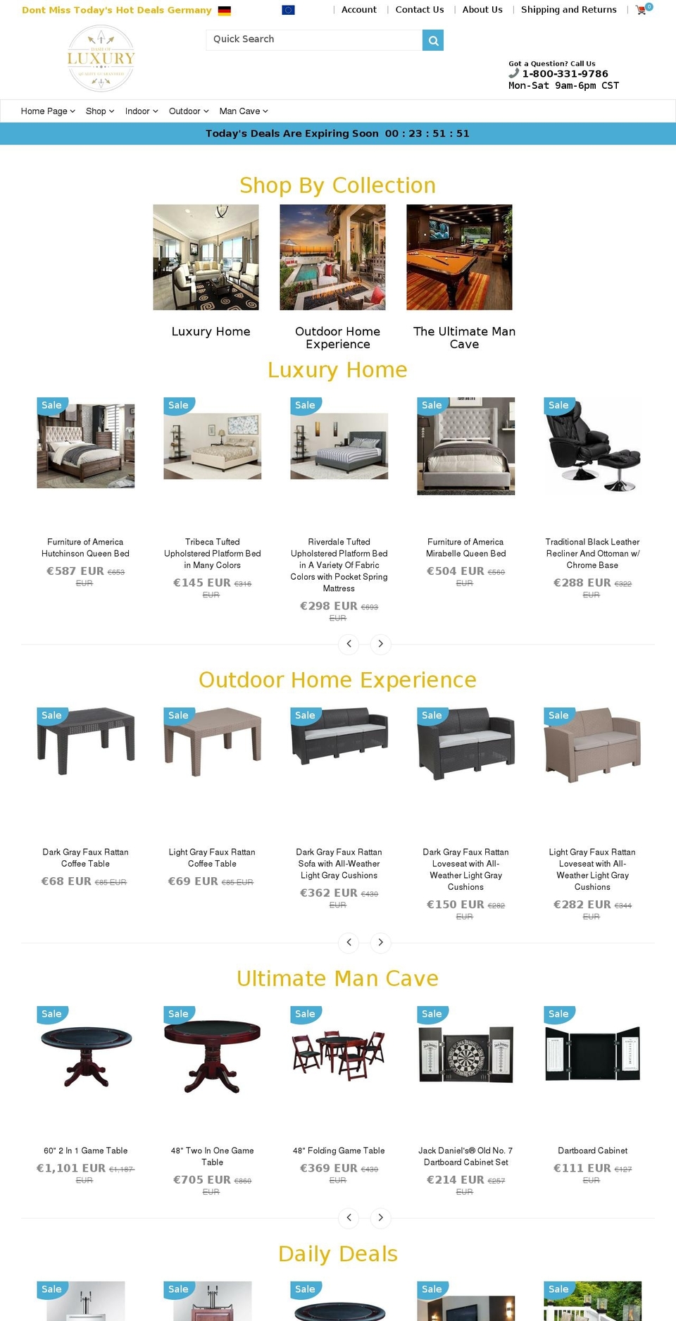 dashofluxury.com — Shopify storefront screenshot