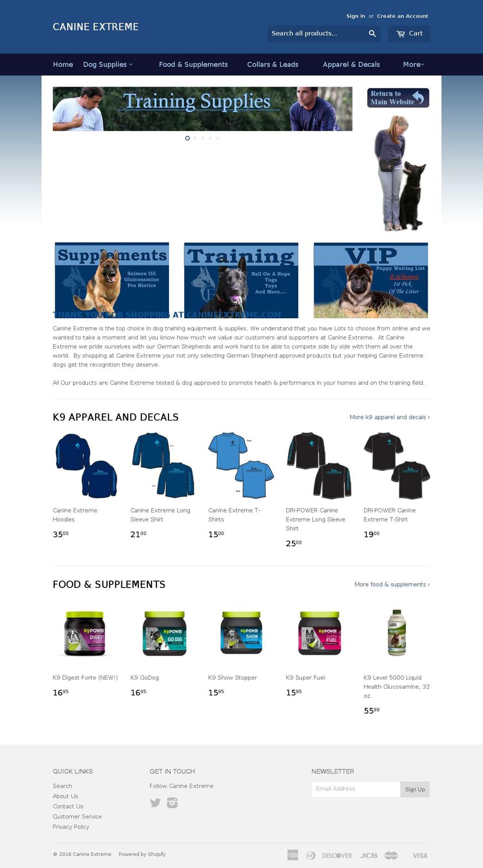 daskos.com — Shopify storefront screenshot