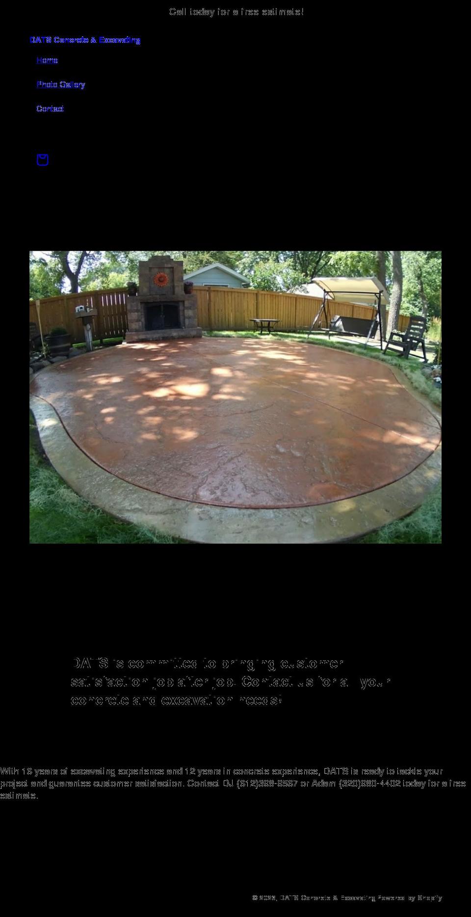 datsce.com shopify website screenshot