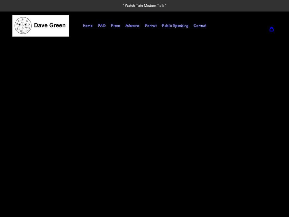 dave-green.co.uk shopify website screenshot