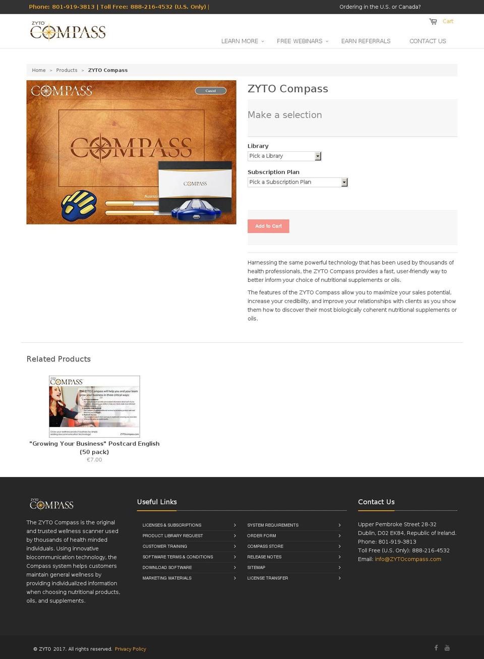 zytocompass-com-launchpad-st Shopify theme site example daverhyssmith.com