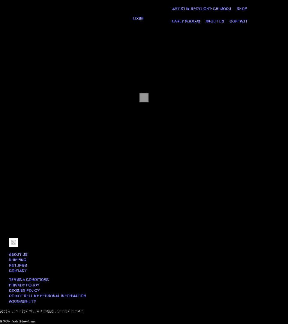 davidhelwani.com shopify website screenshot