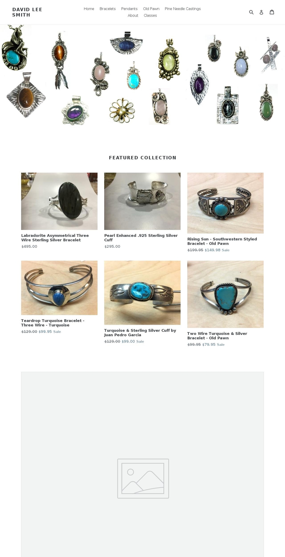 davidleesmith.com — Shopify storefront screenshot
