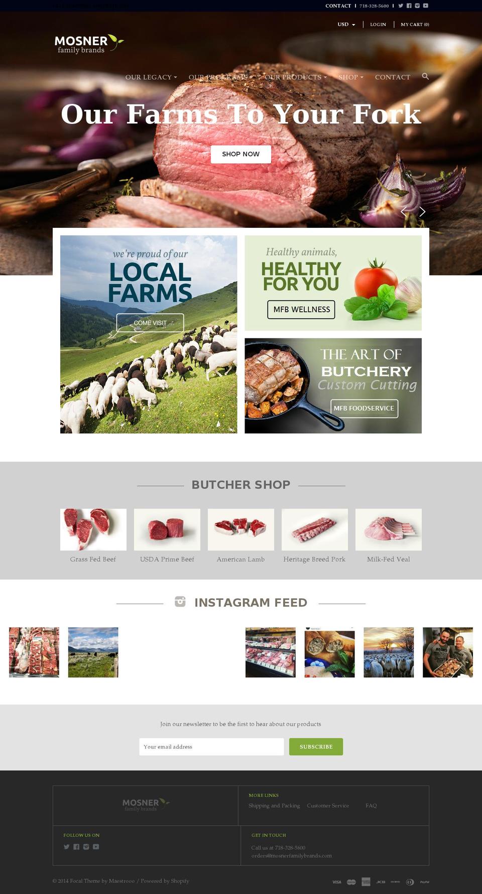 davidmosner.com shopify website screenshot