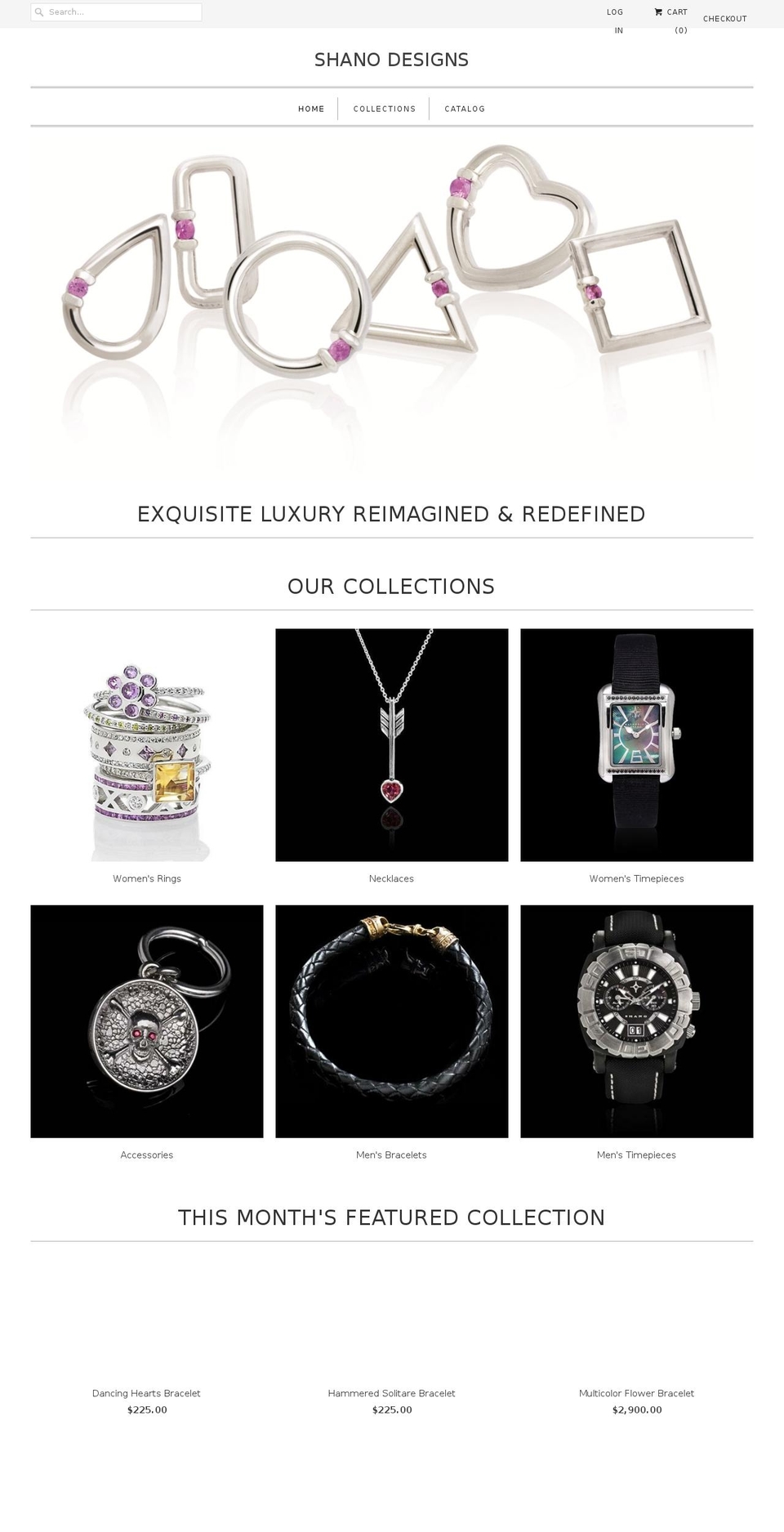 davidshano.com — Shopify storefront screenshot