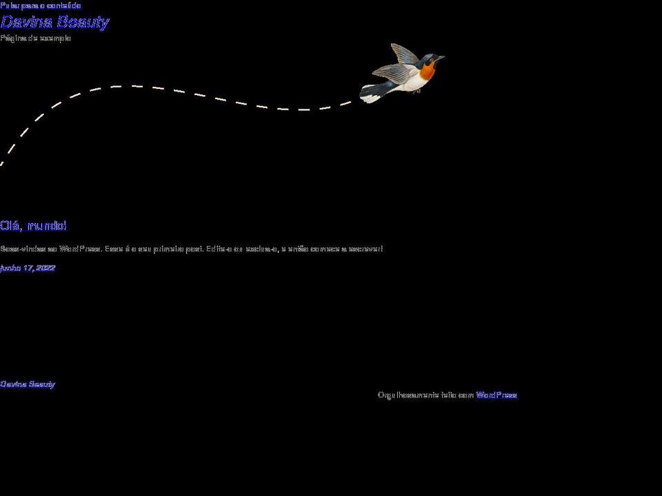 davinabeauty.com — Shopify storefront screenshot