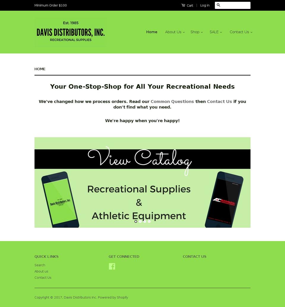 davisdistinc.com shopify website screenshot
