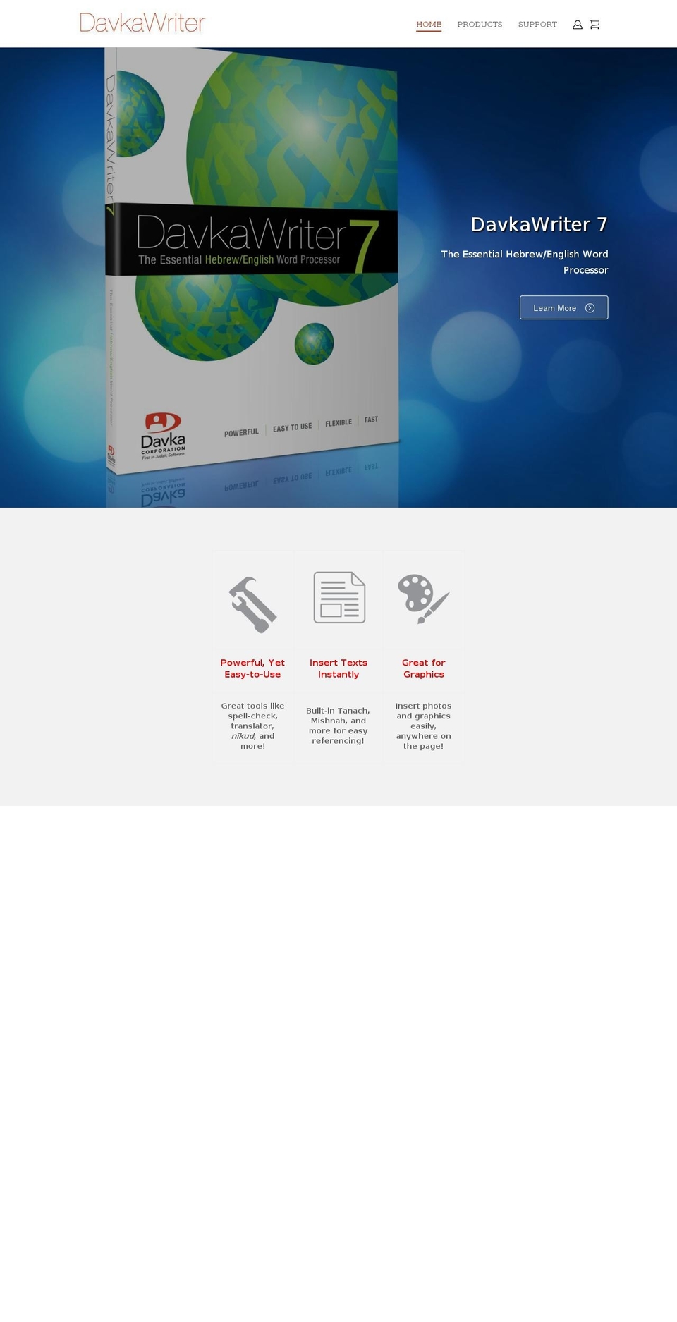 Chicago with Featured Product rows Shopify theme site example davkawriter.com