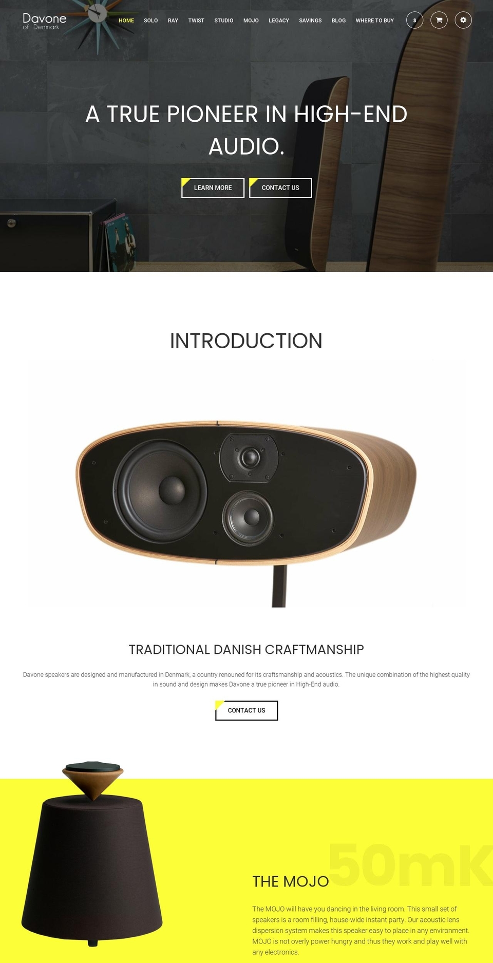 davonedirect.com shopify website screenshot