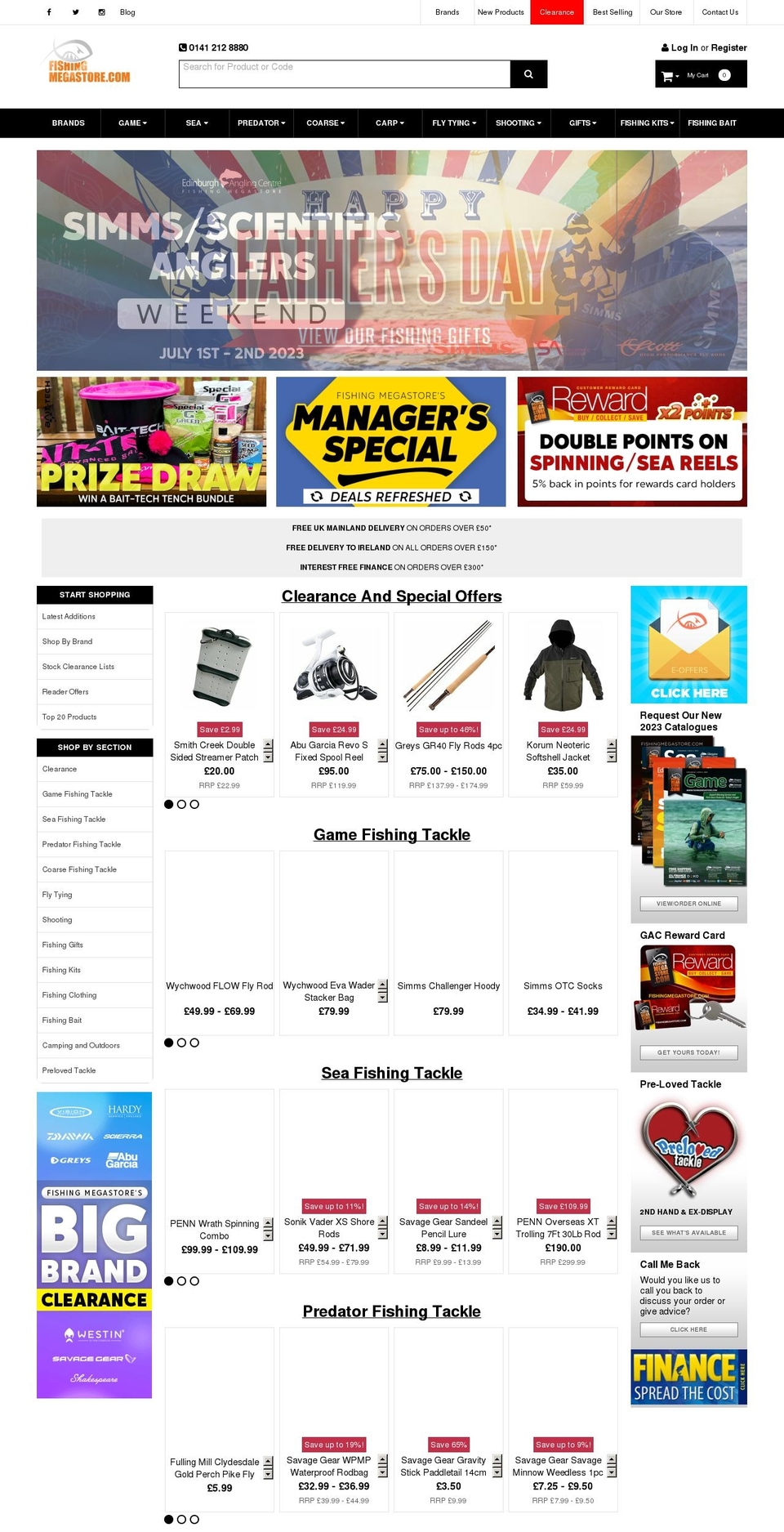 davyjonestackle.com shopify website screenshot