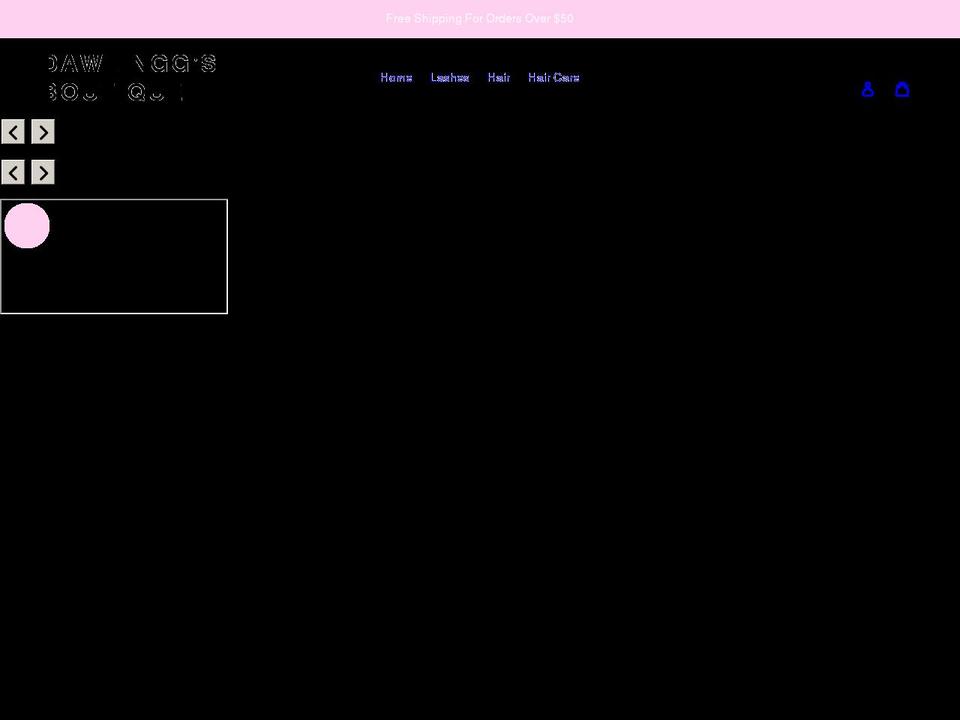 dawlinggsboutique.com shopify website screenshot