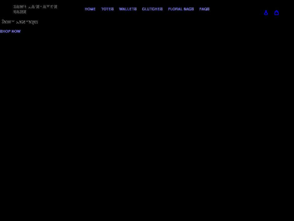 dawnjashaye.com shopify website screenshot