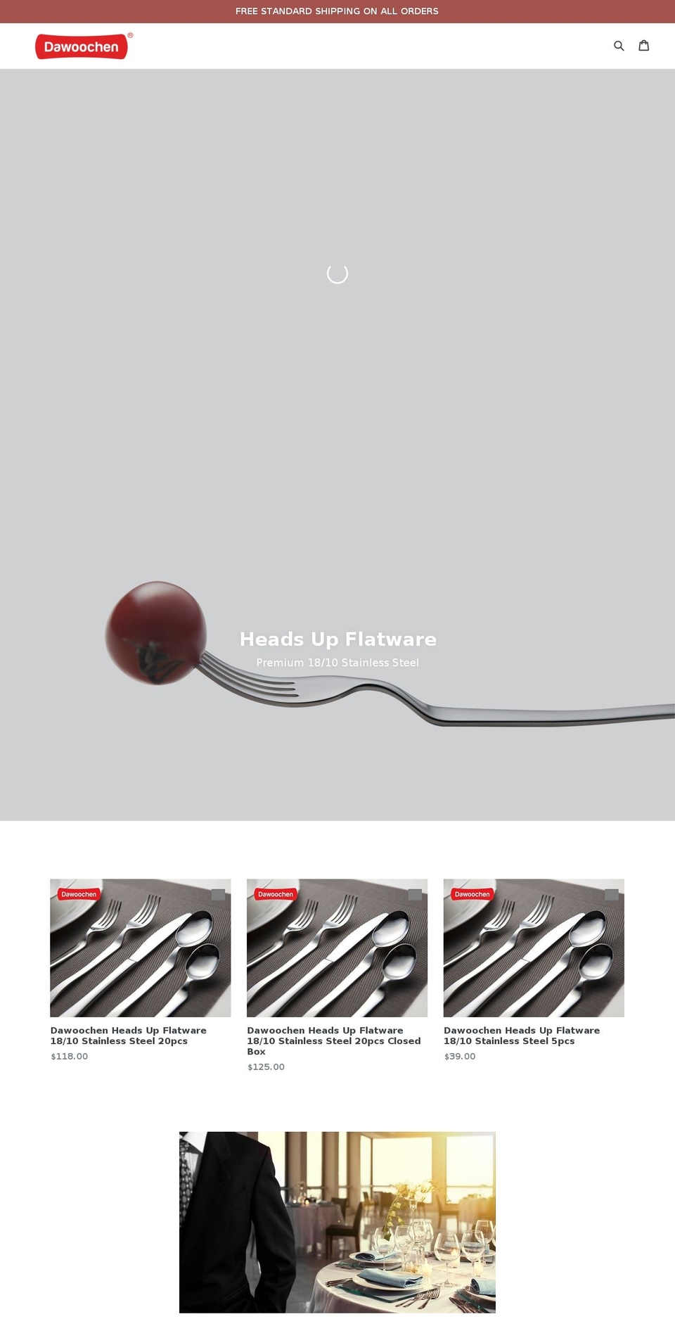 dawoochen.com — Shopify storefront screenshot