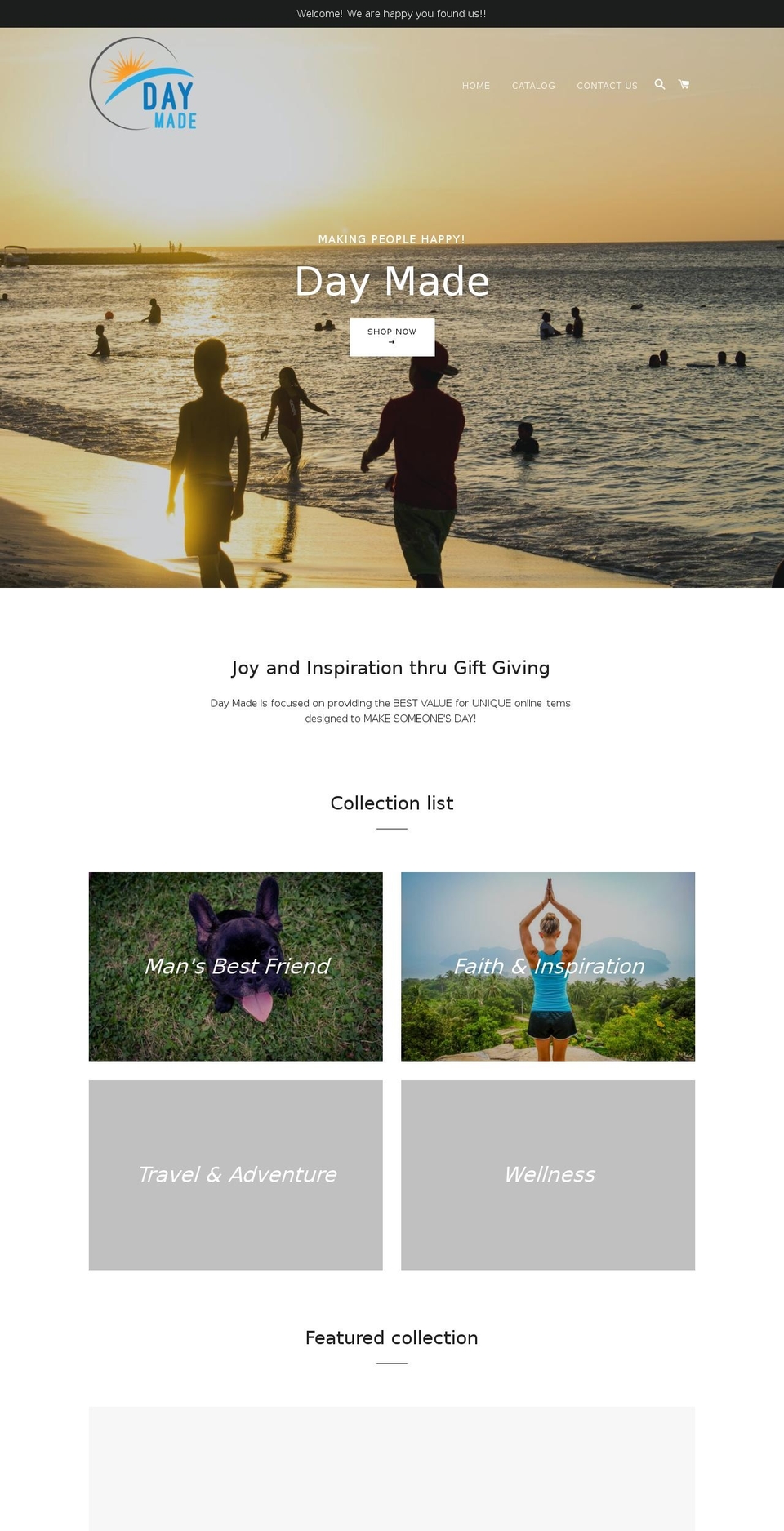 day-made.com — Shopify storefront screenshot