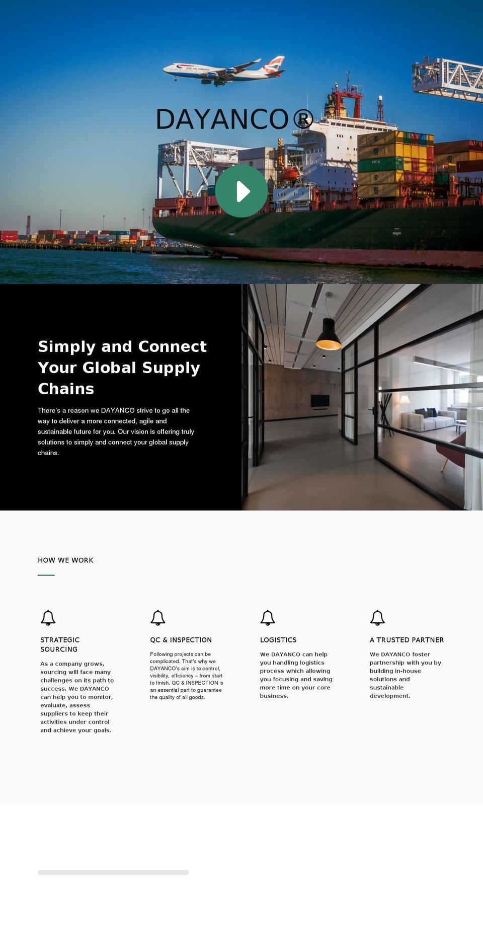 dayancoofficial.com shopify website screenshot