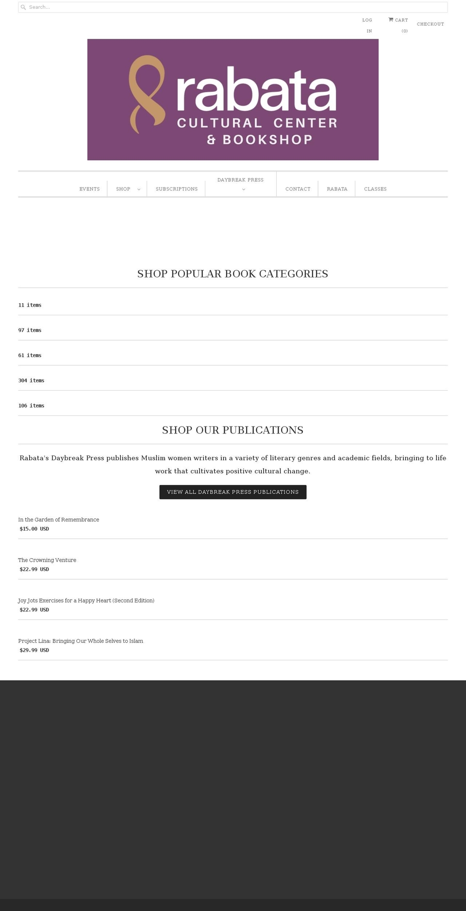 daybreak-international-bookstore.myshopify.com shopify website screenshot