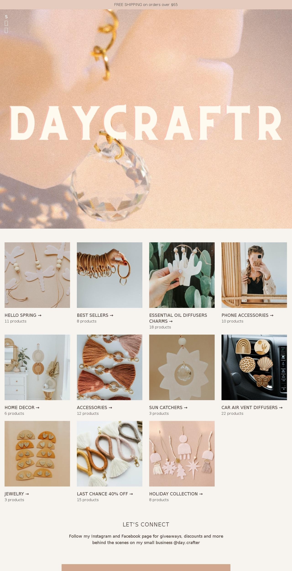 daycrafter.myshopify.com shopify website screenshot
