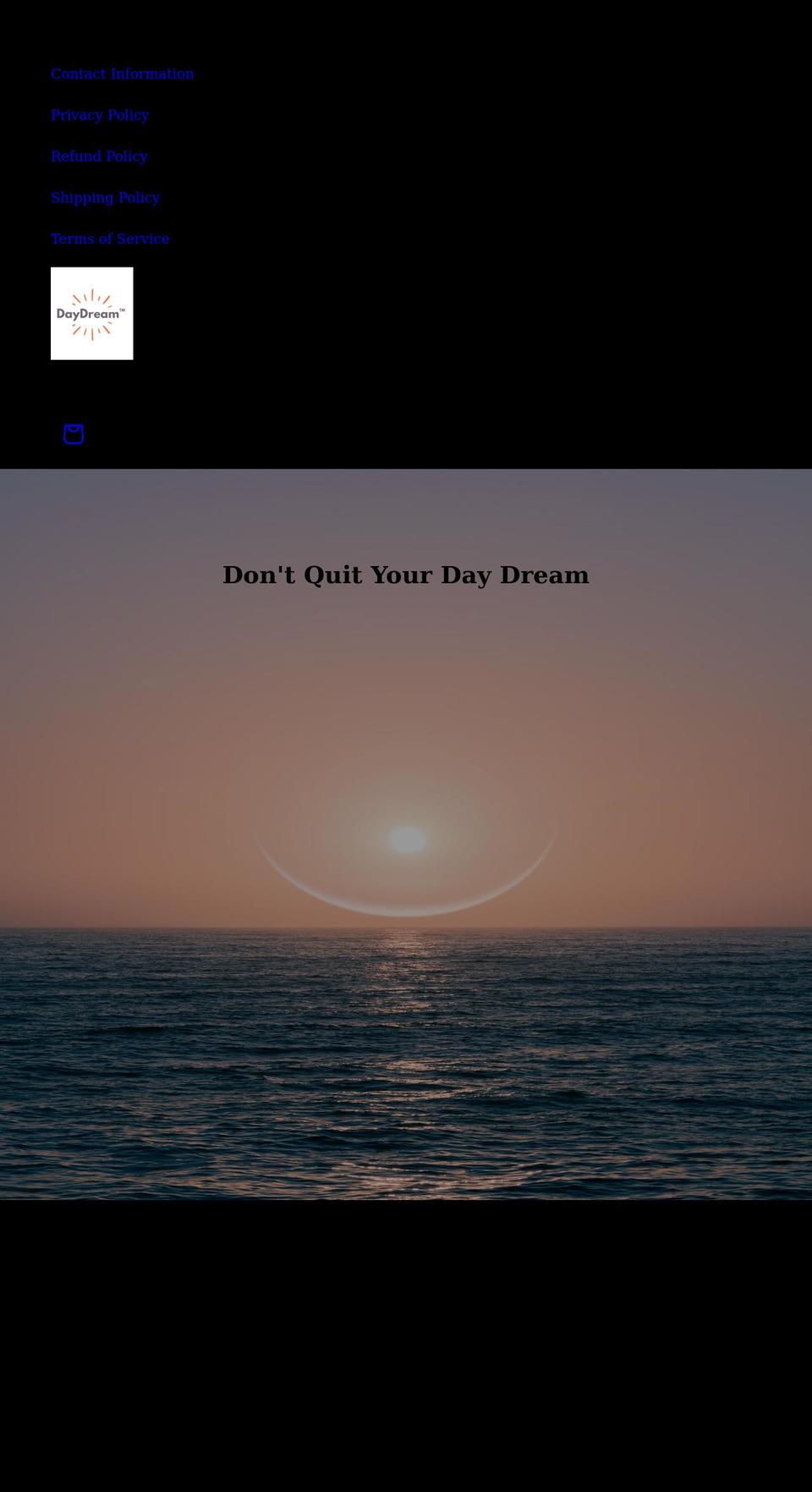 daydream-store.com shopify website screenshot