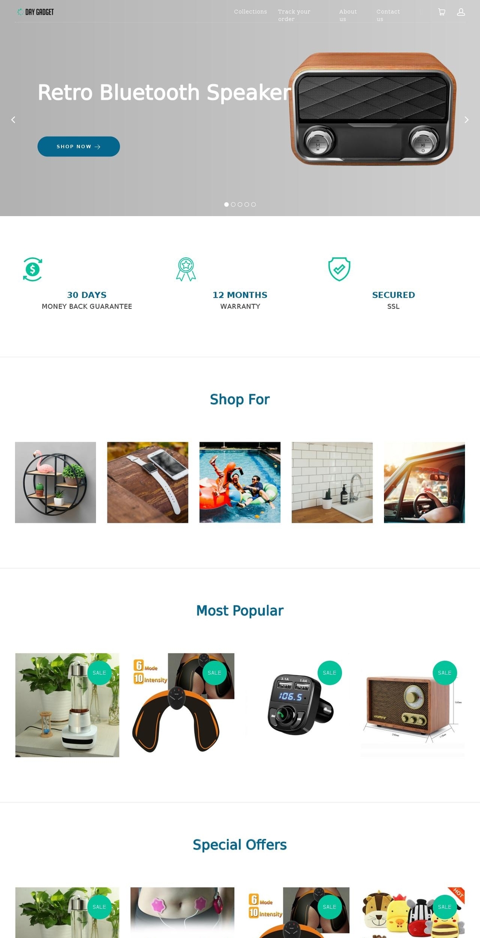 daygadget.com — Shopify storefront screenshot