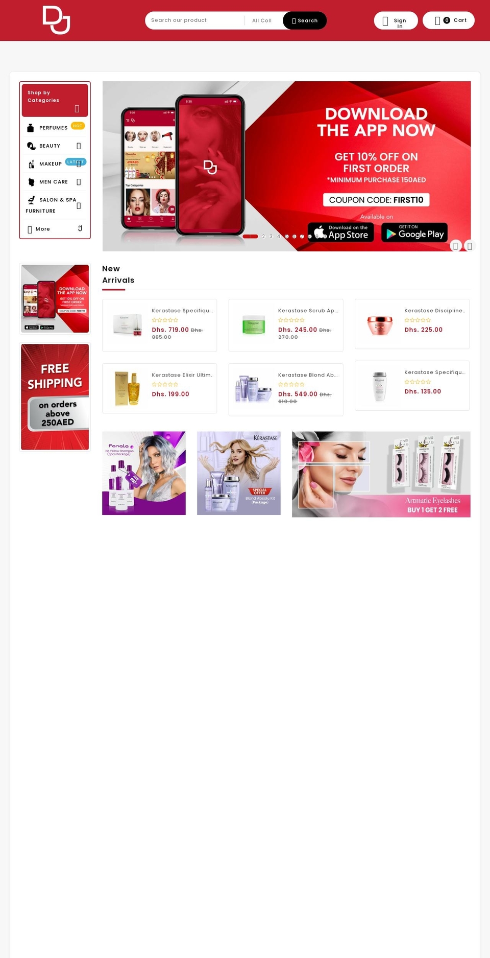 Shoppee- Shopify theme site example dayjour.net