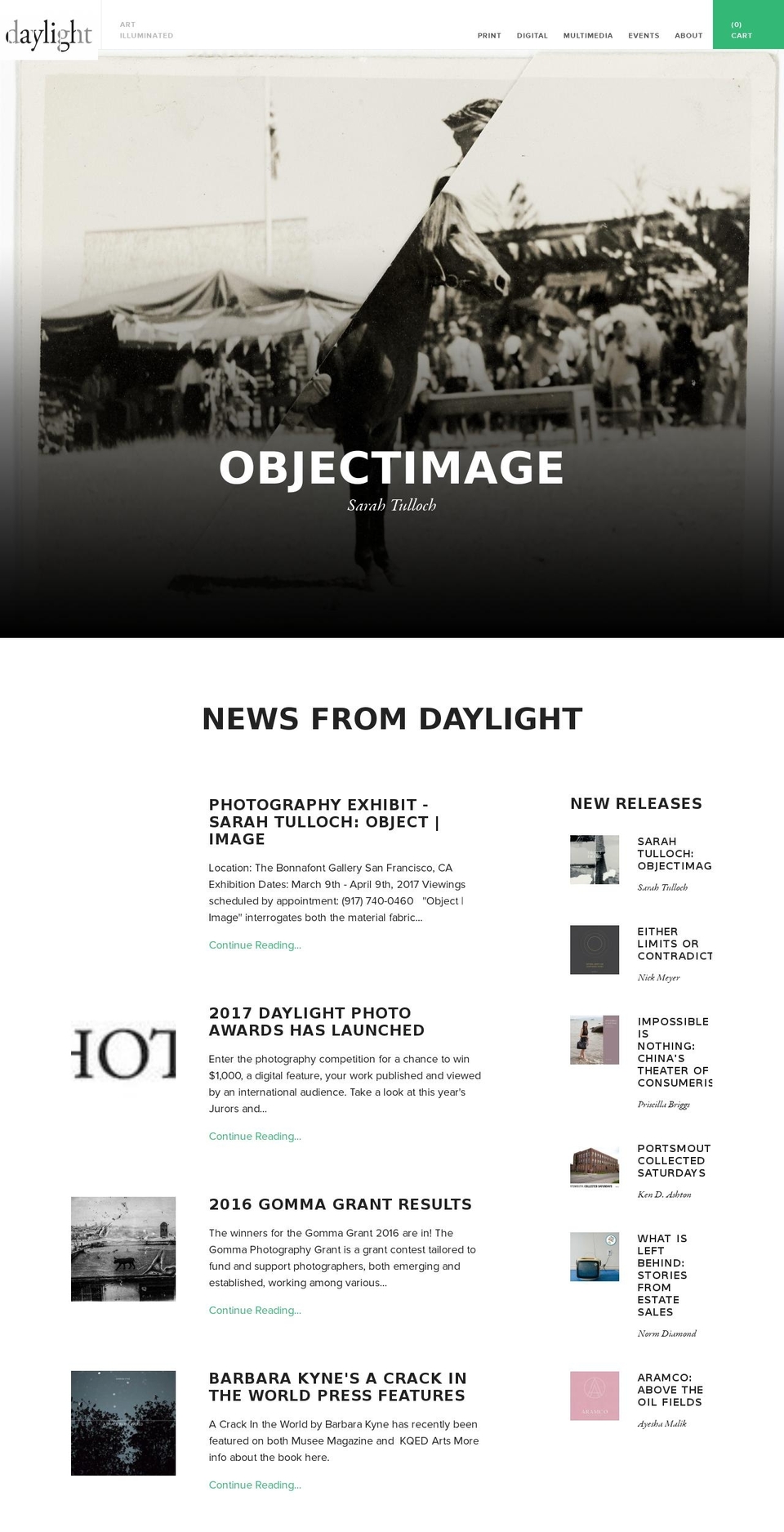 daylightbooks.org shopify website screenshot
