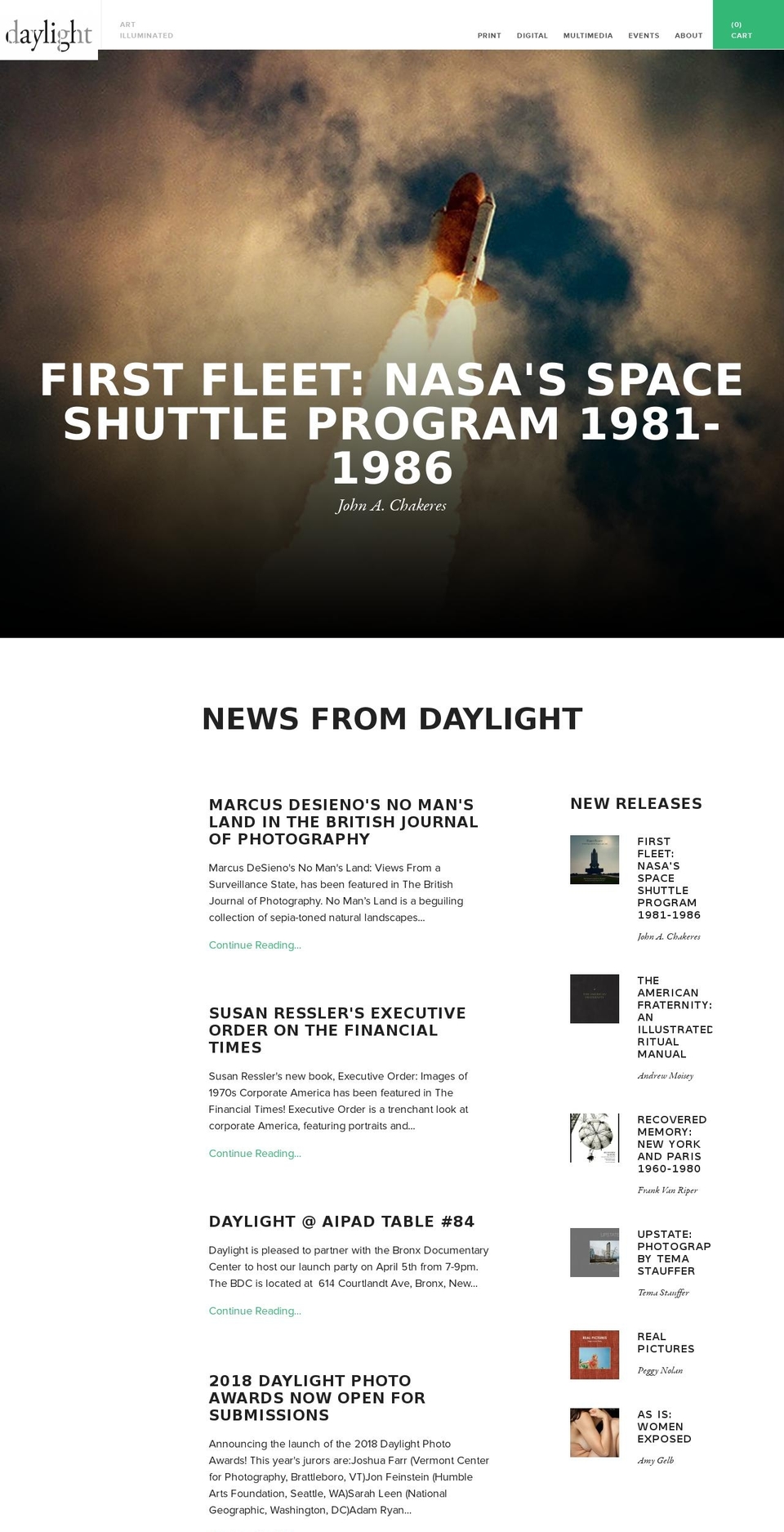 daylightpublishing.com — Shopify storefront screenshot