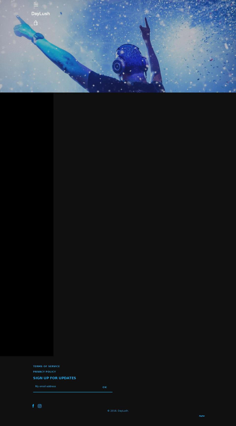 daylush.com — Shopify storefront screenshot