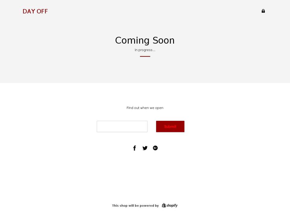 dayoffeveryday.com shopify website screenshot