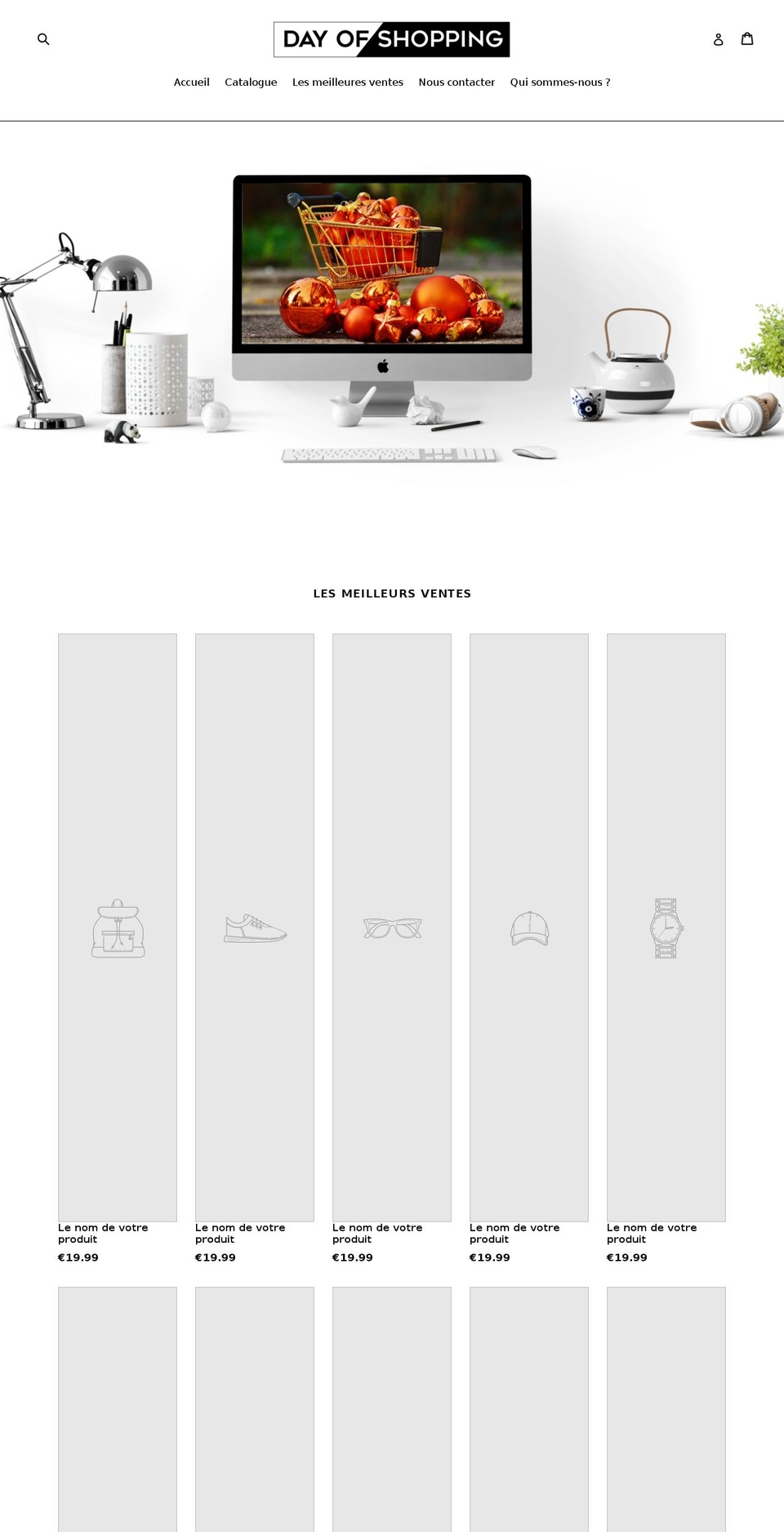 dayofshopping.com — Shopify storefront screenshot