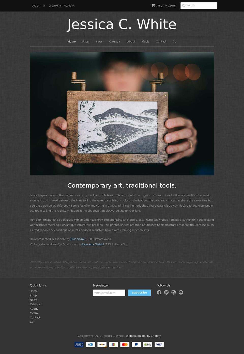 daytimeghosthunter.com — Shopify storefront screenshot