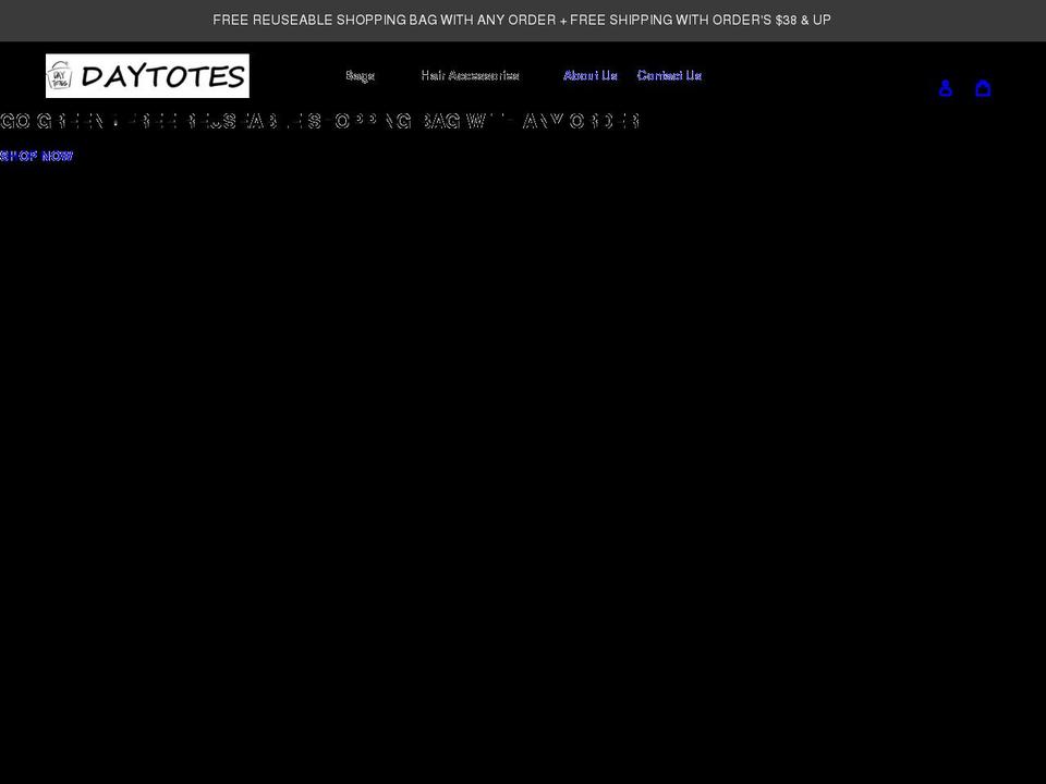 daytotes.com shopify website screenshot