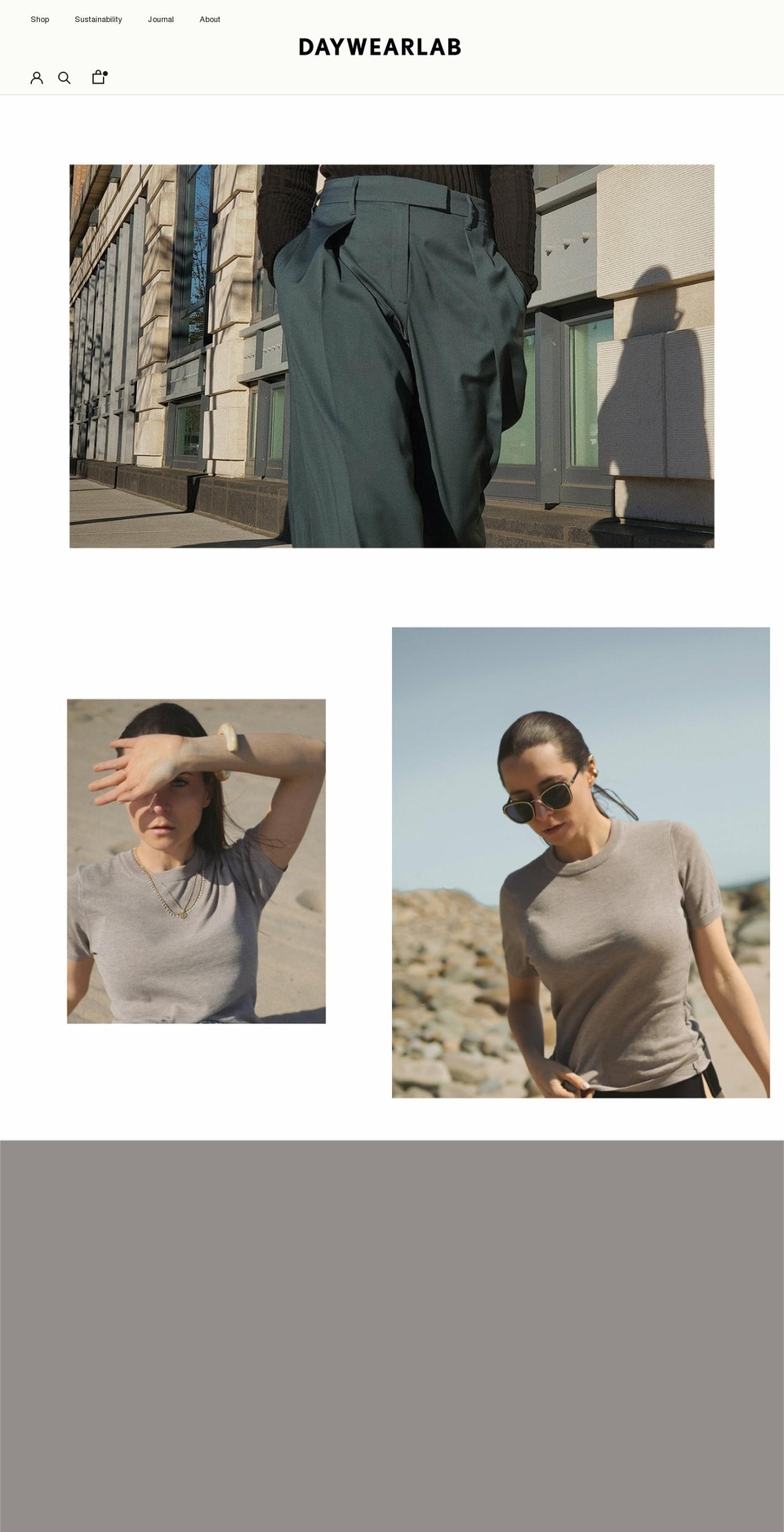 daywearlab.com shopify website screenshot