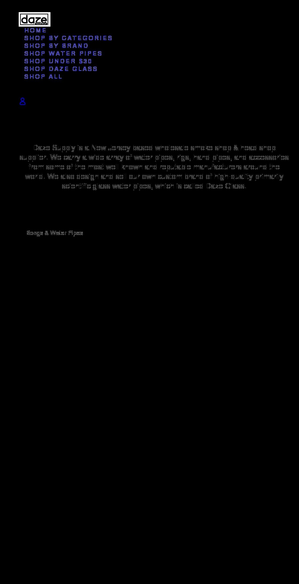 dazesupply.com shopify website screenshot