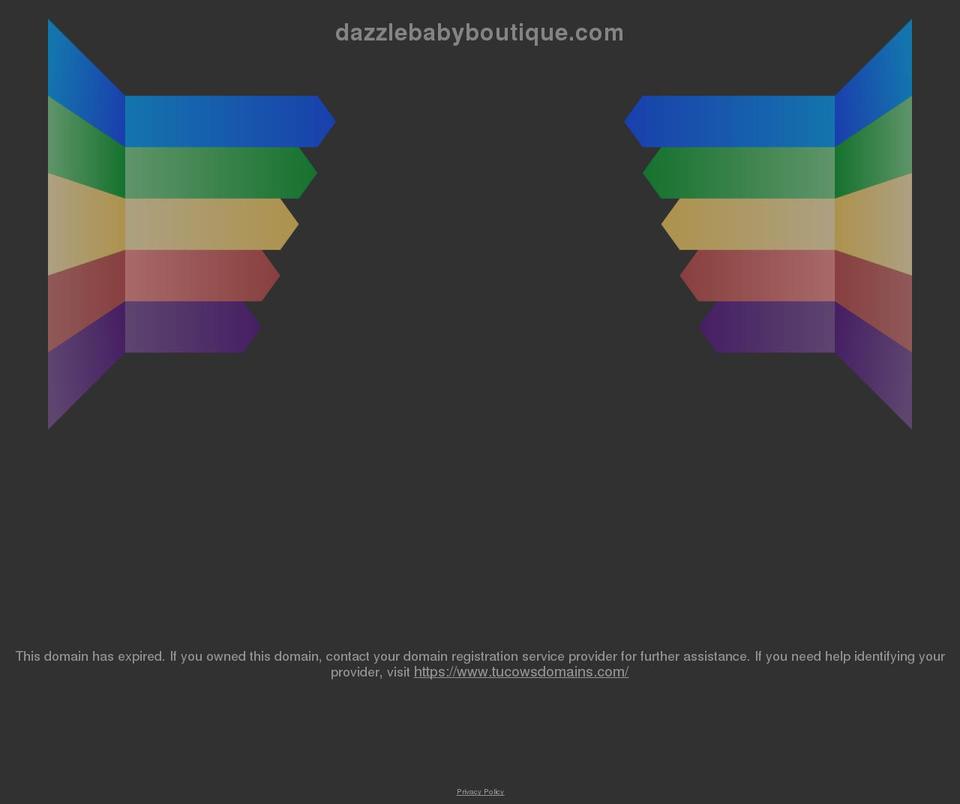 dazzlebabyboutique.com shopify website screenshot