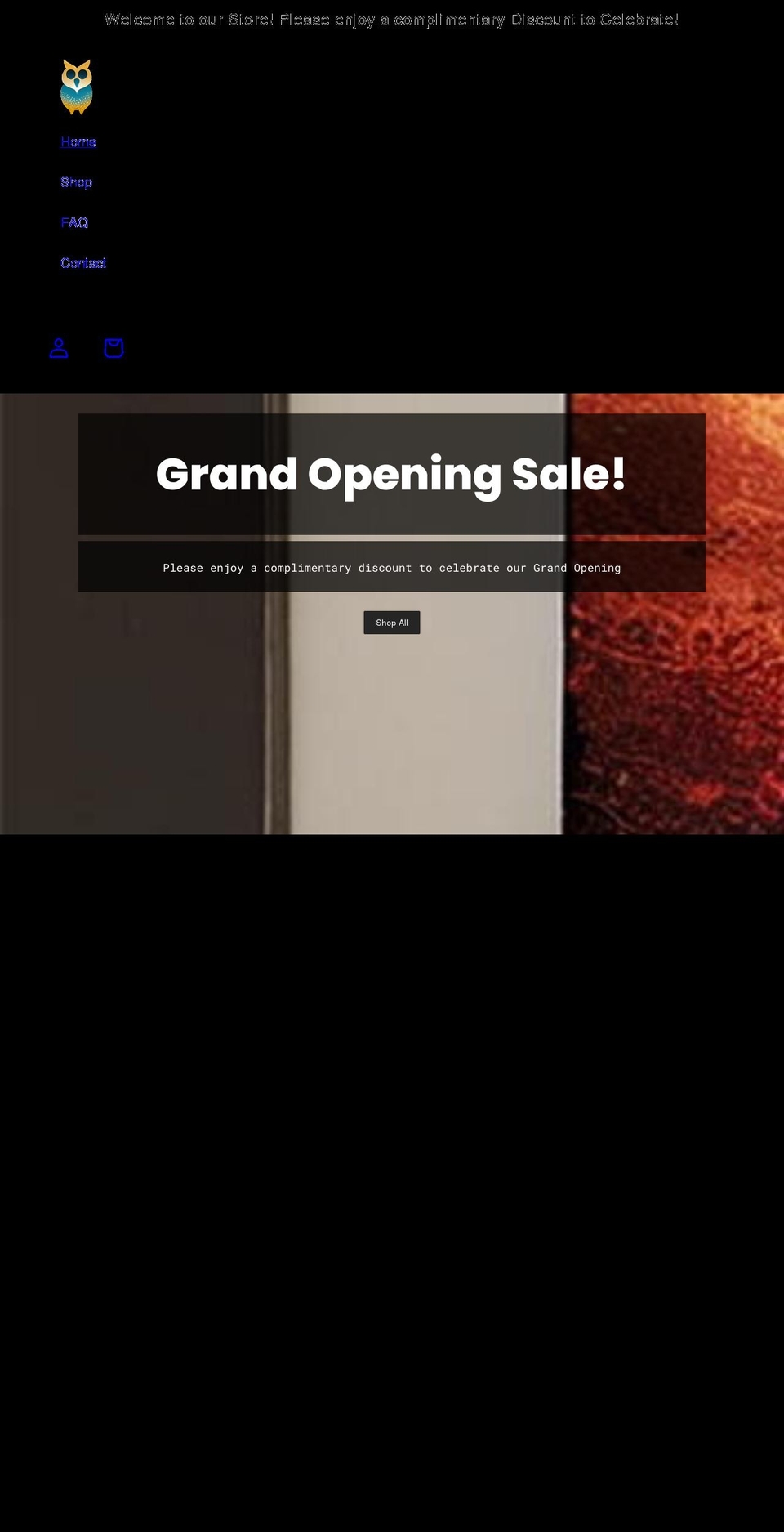 dazzlingowl.com shopify website screenshot