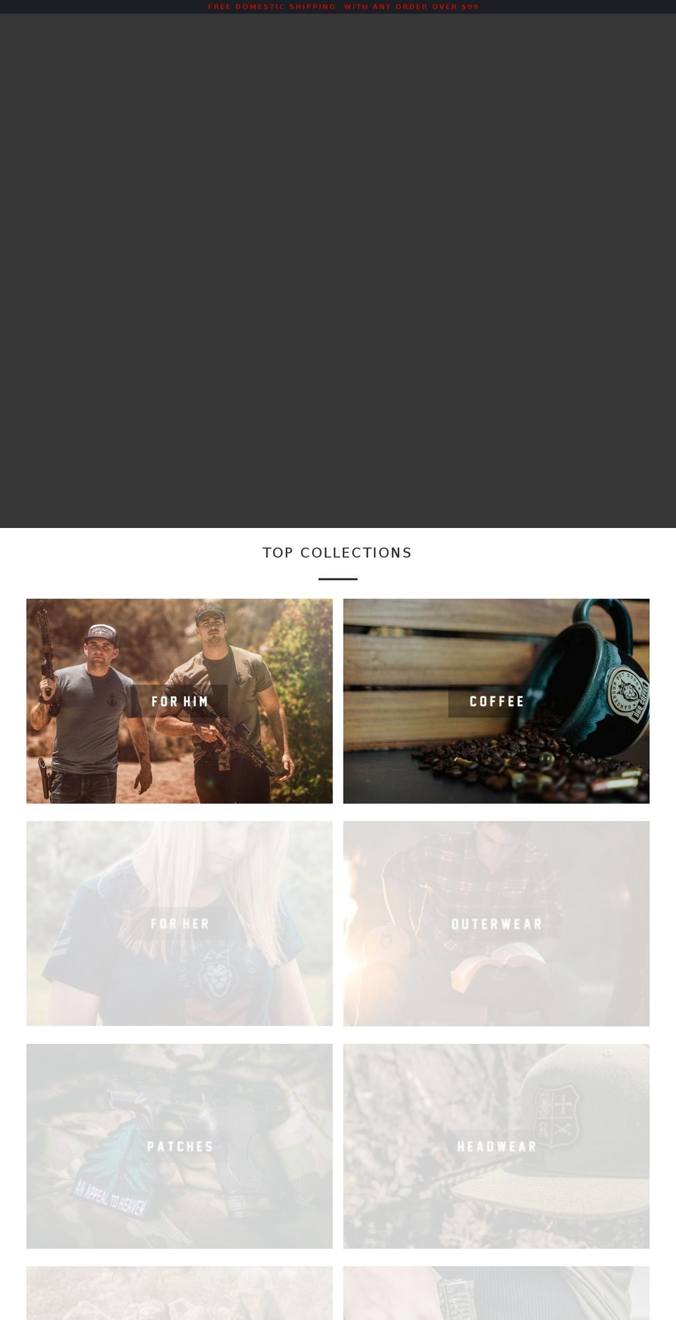 dbgcoffee.com — Shopify storefront screenshot