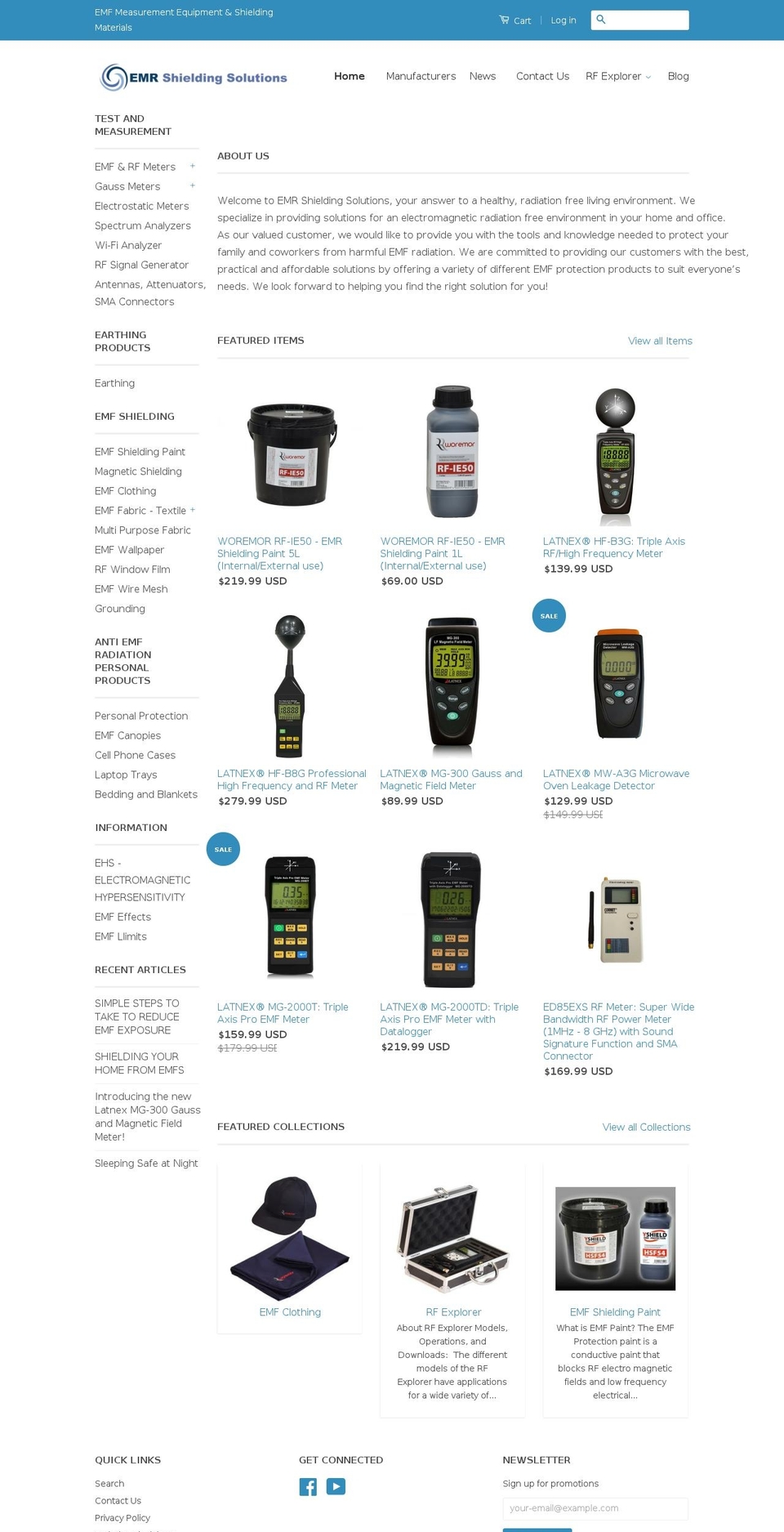 dbtector.com — Shopify storefront screenshot