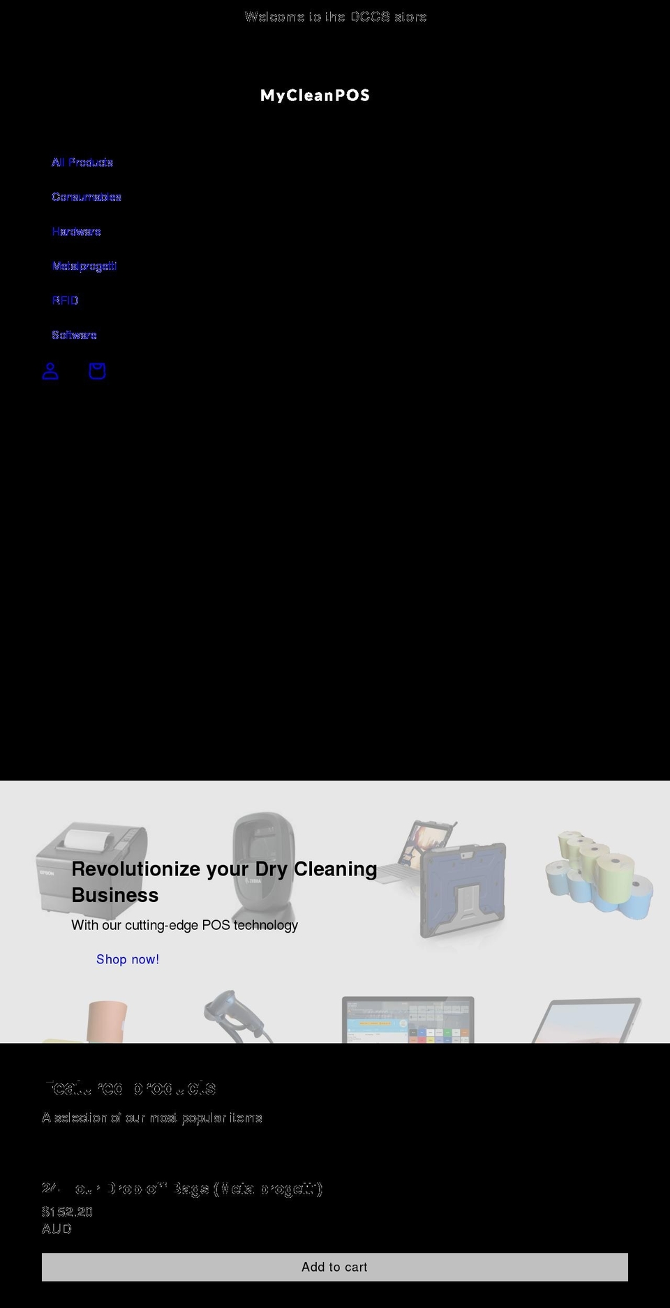 dccs-australia.myshopify.com shopify website screenshot
