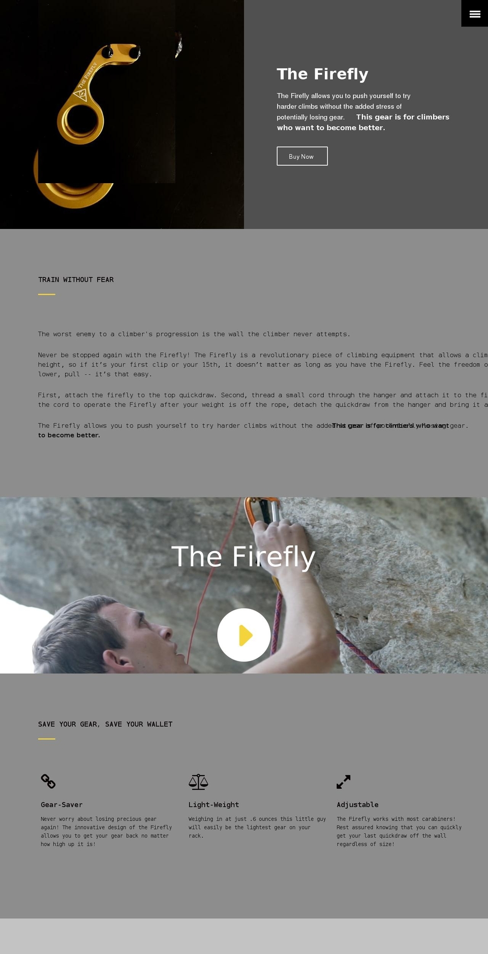 dcmountaineering.com — Shopify storefront screenshot