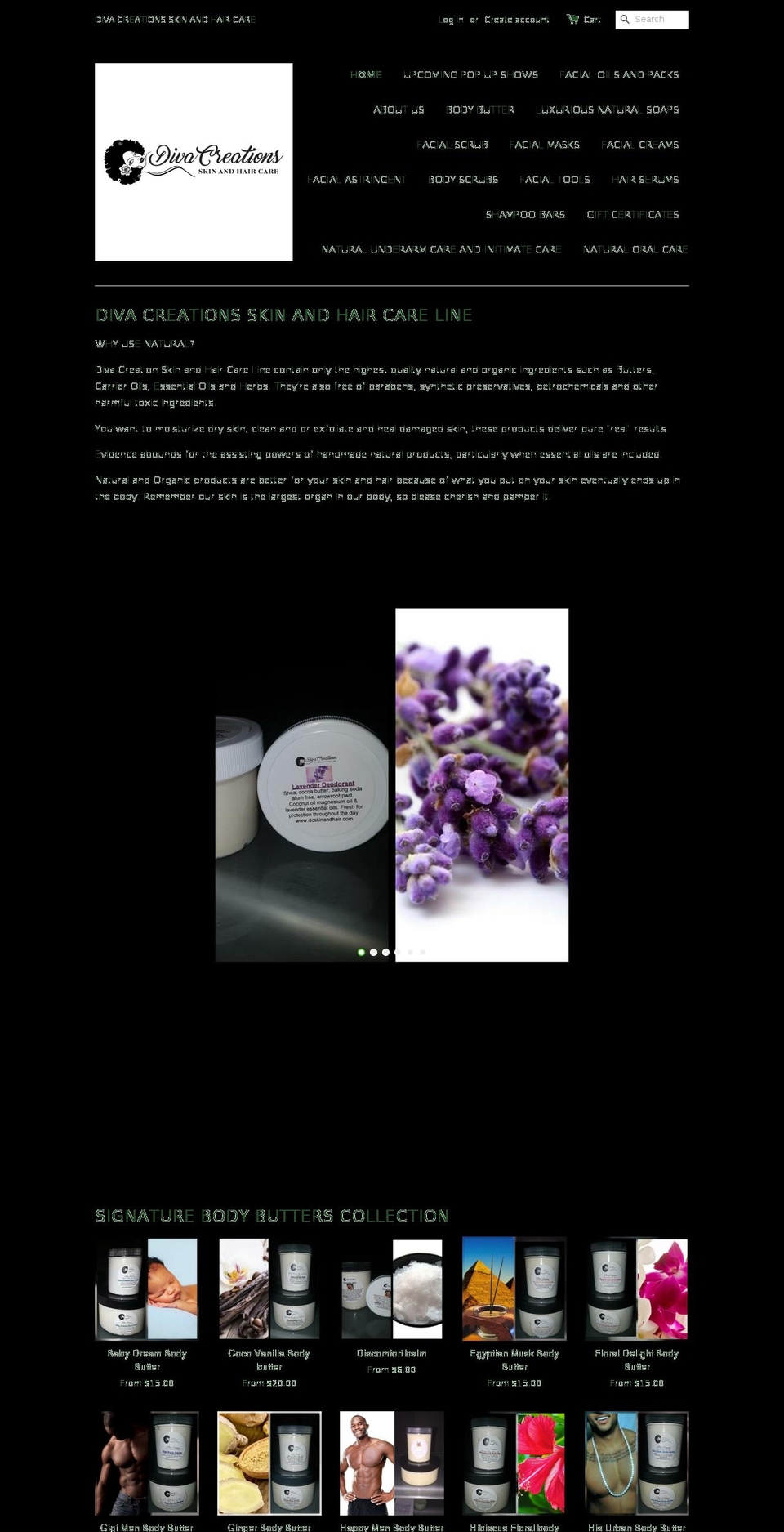 dcskinandhair.com shopify website screenshot