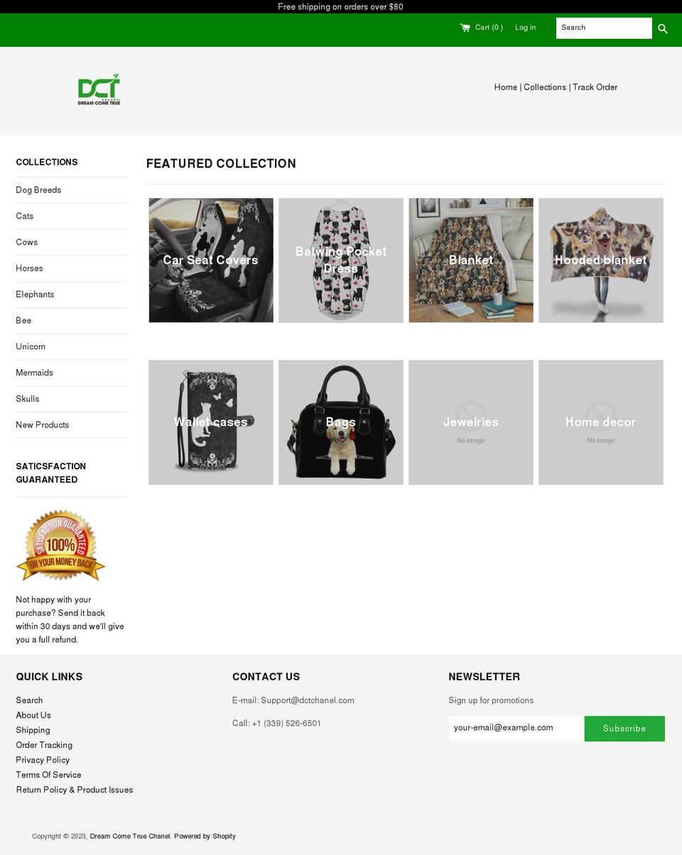 dctchanel.com — Shopify storefront screenshot
