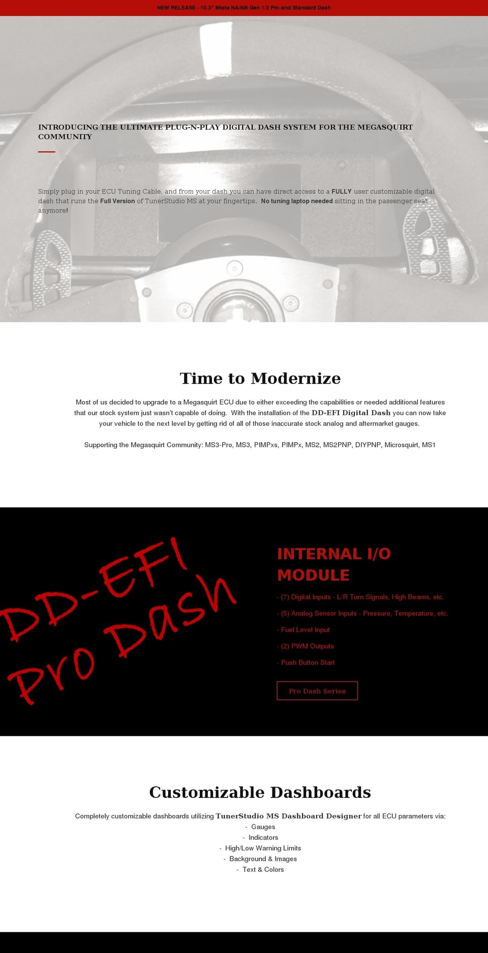 dd-efi.com shopify website screenshot