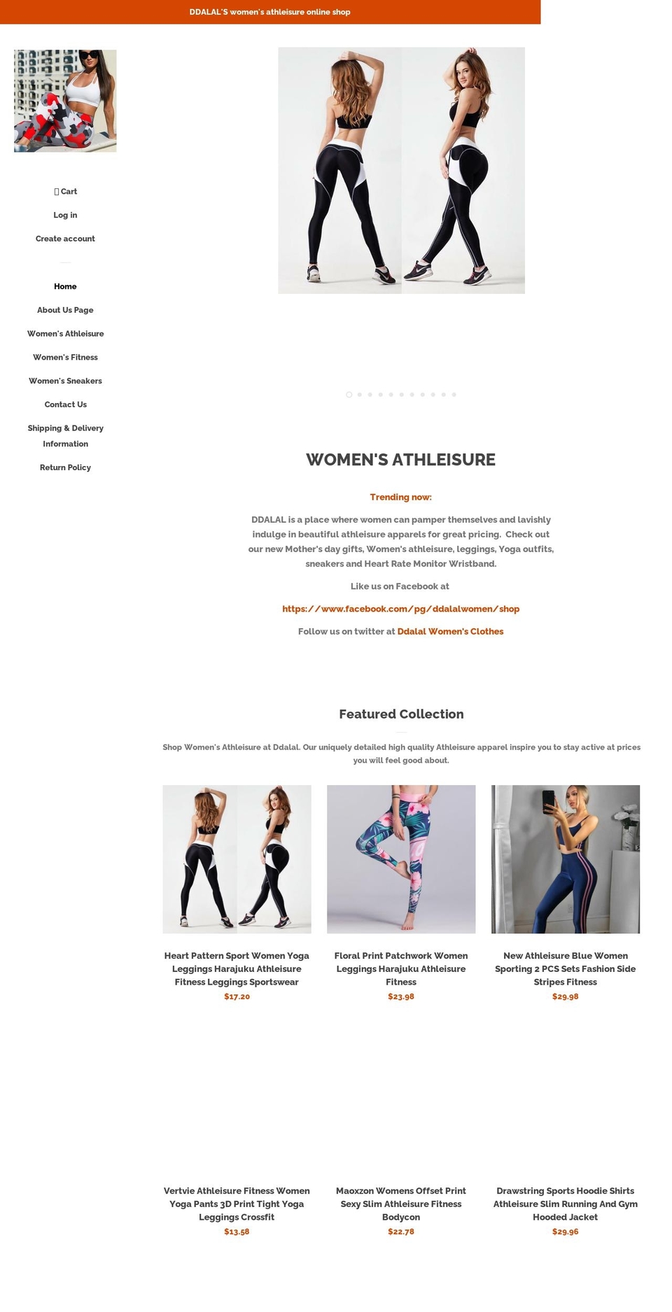 ddalalwomenswear.com shopify website screenshot
