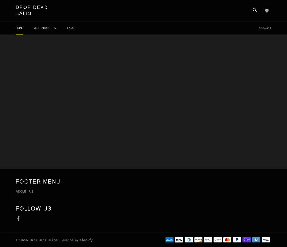 ddbaits.com shopify website screenshot