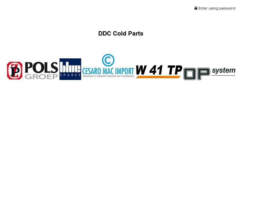 ddccoldparts.com — Shopify storefront screenshot