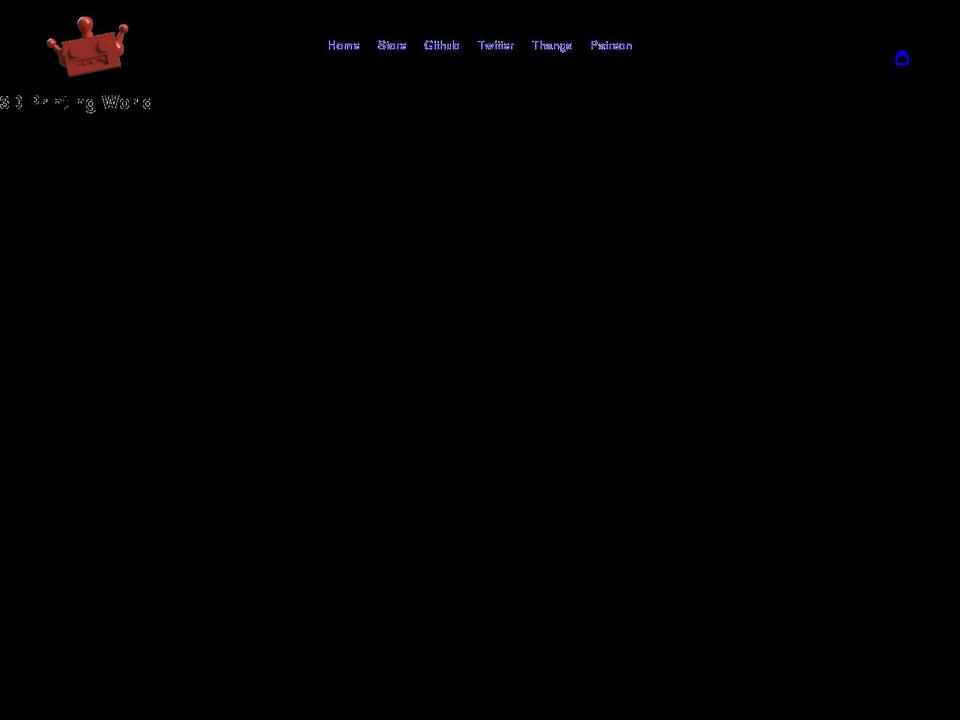 dddprintingworld.com shopify website screenshot
