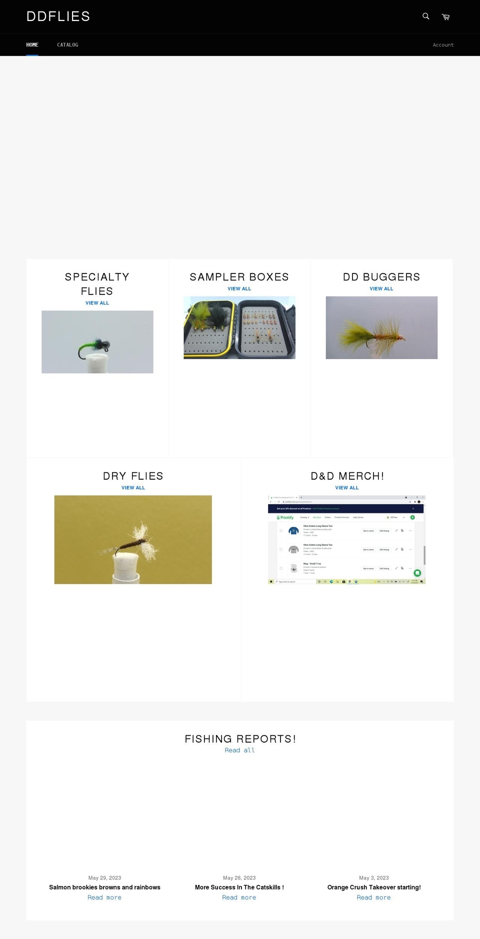 ddflies.com shopify website screenshot