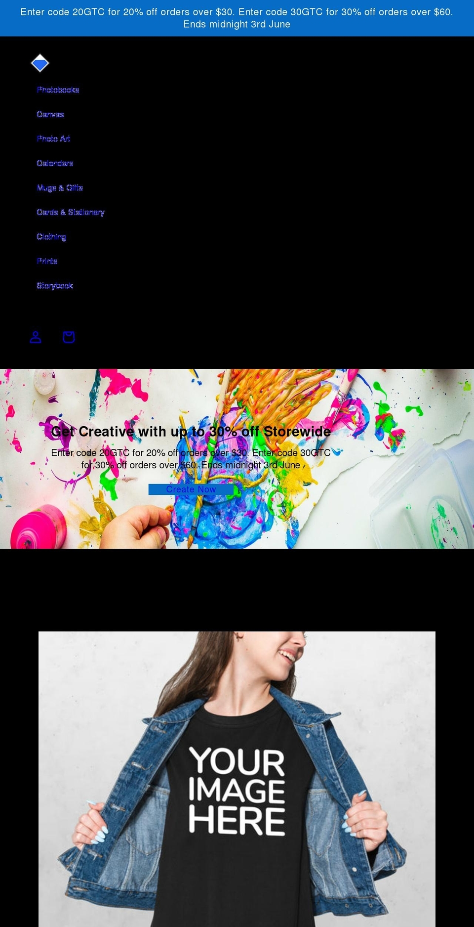 ddphoto.com.au shopify website screenshot