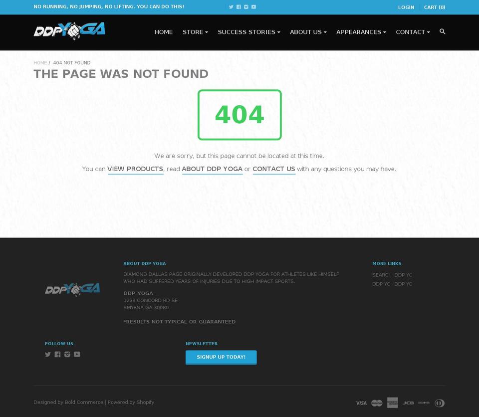 DDP Theme - v.02 (Stef's Version) Shopify theme site example ddpyogalive.com