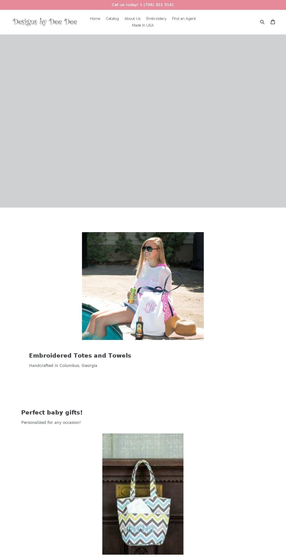 ddtotes.com shopify website screenshot